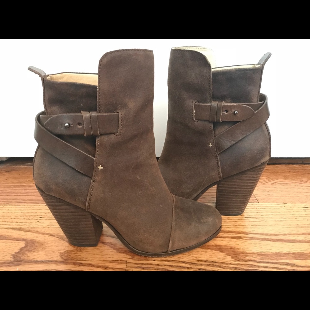 Rag and Bone Suede Ankle Boots